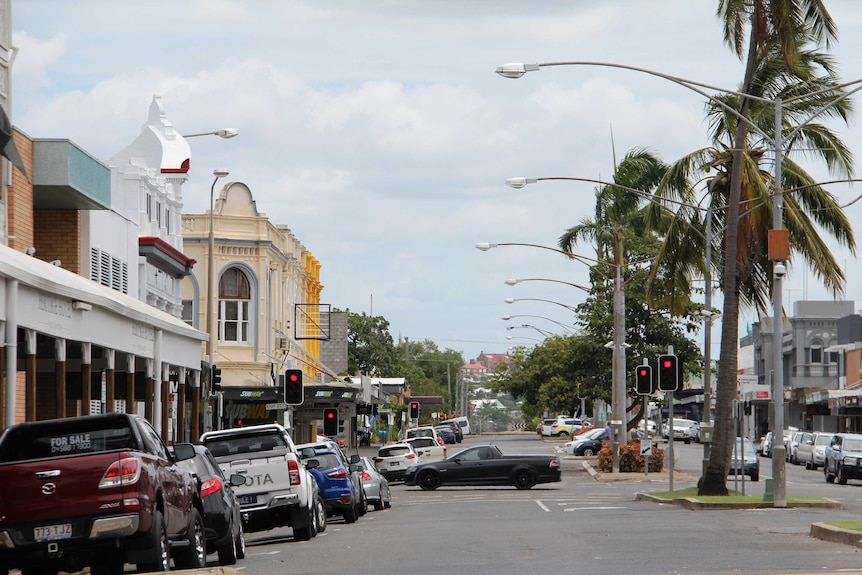 Traffic in Rockhampton CBD