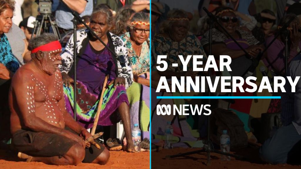 Leaders mark fifth anniversary of Uluru Statement - ABC News