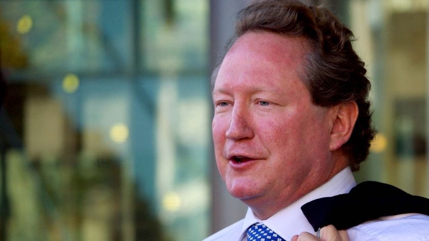 Andrew Forrest says no shareholder lost money over FMG's statements and there have been no complaints.