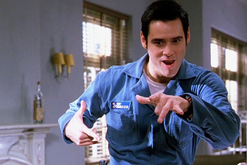 Jim Carrey in The Cable Guy