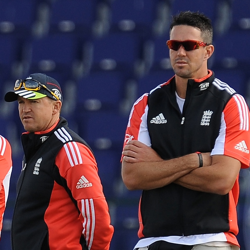 Andy Flower and Kevin Pietersen