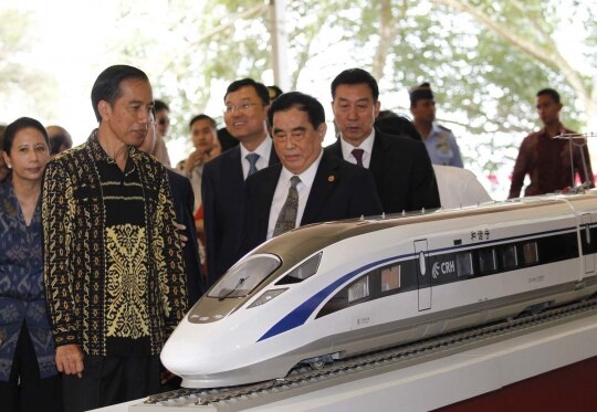 jokowi kereta cepat china