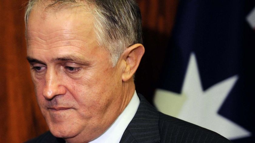 Federal Opposition Leader Malcolm Turnbull