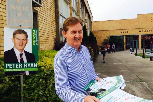 Victorian Nationals leader Peter Ryan says the party struggled to get "clear air".