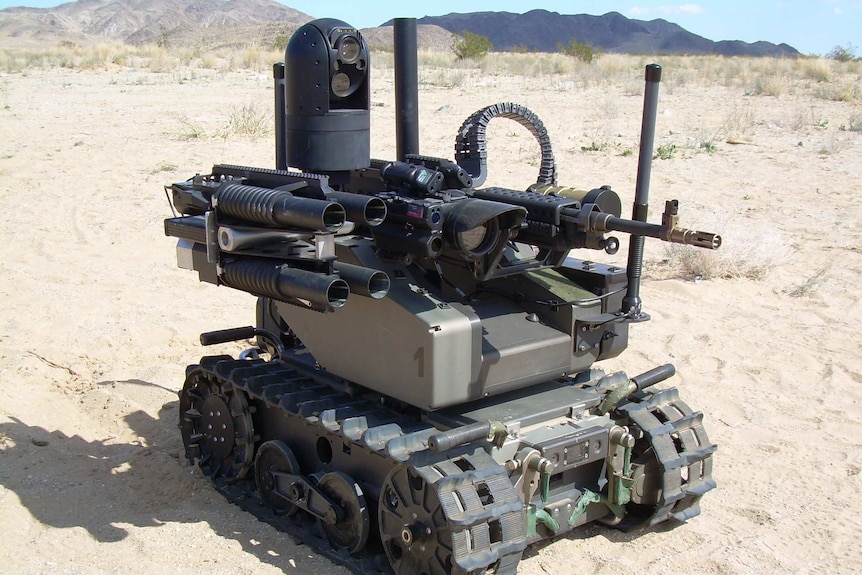近年来，美国军方将开发人工智能机器人作为重点。