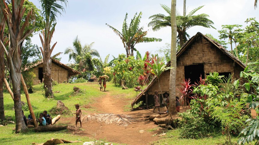 Pentecost village, Vanuatu