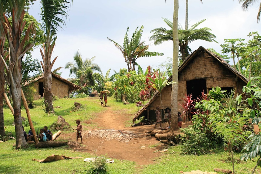 Pentecost village, Vanuatu