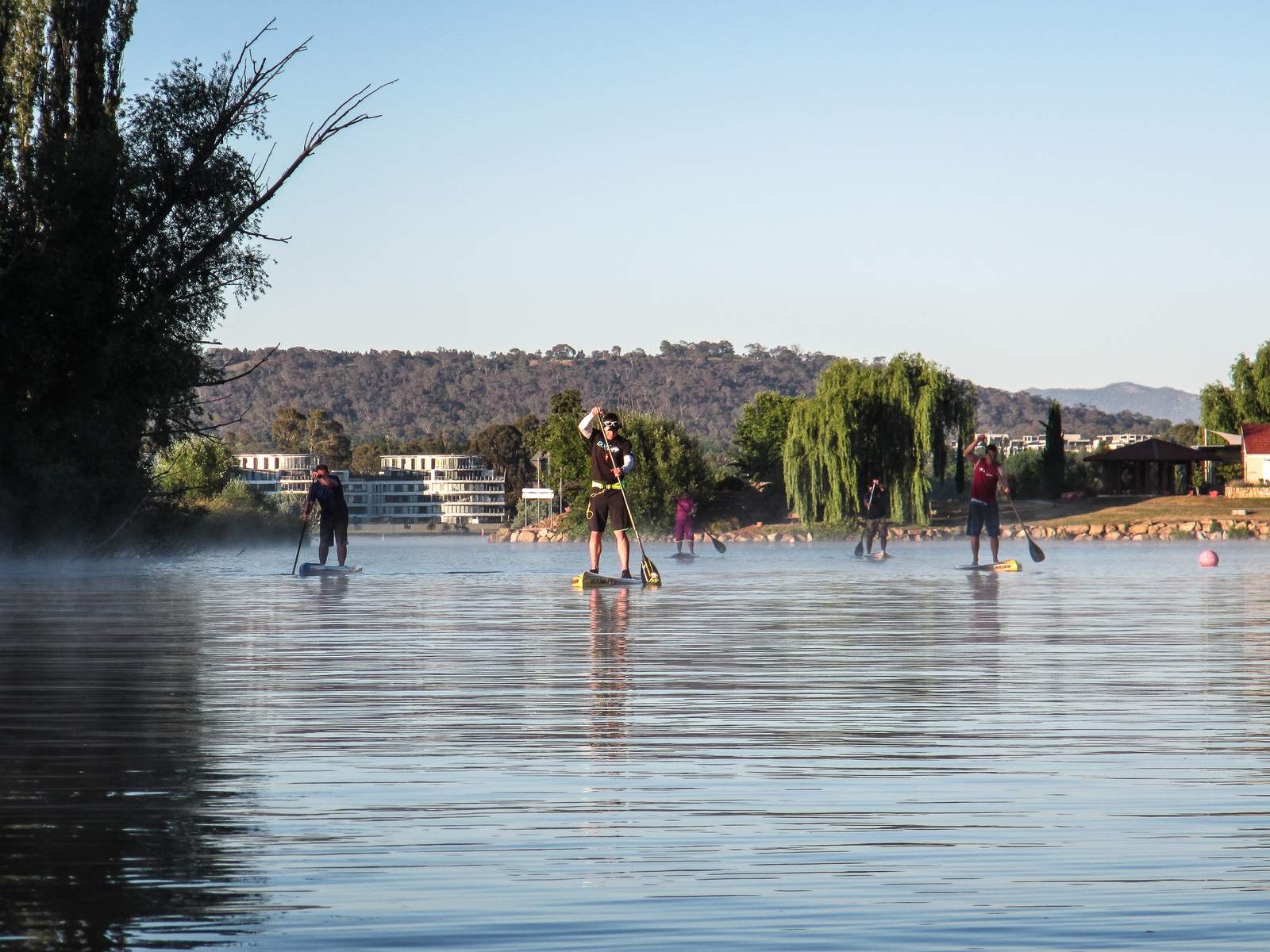 Paddle Hub YMCA Canberra launches new paddleboarding facility on Lake