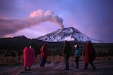 Popocatepetl volcano spews ash and steam