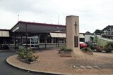 The exterior of main entrance of the Bacchus Marsh and Melton Hospital.