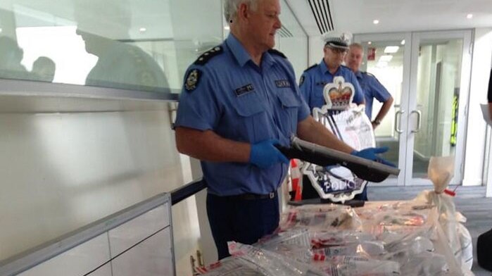Police show drugs and weapons seized in WA's South West raids