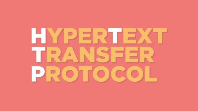 Text reads 'Hypertext Transfer Protocol', letters H, T, T, P highlighted