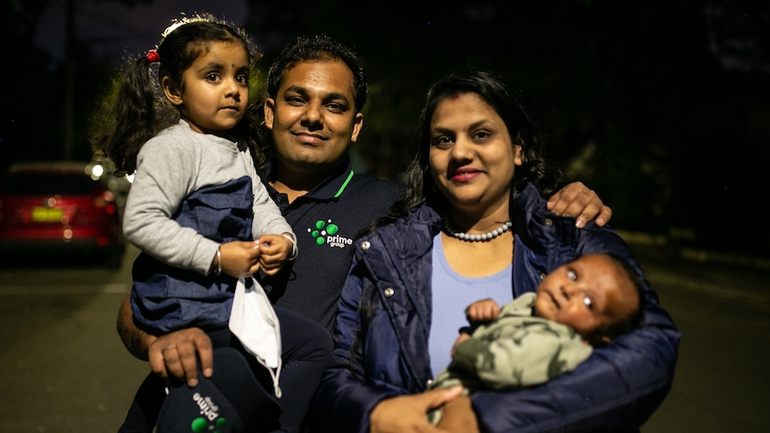 Parmanand and family