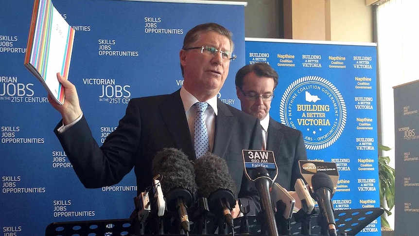 Dr Napthine said the package will "drive jobs in this state."
