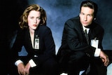 Fictitious FBI agents Dana Scully and Fox Mulder.