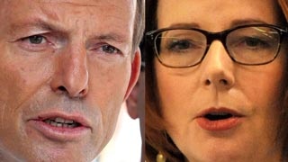 Tony Abbott and Julia Gillard