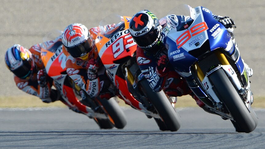 Lorenzo races to Japan MotoGP win