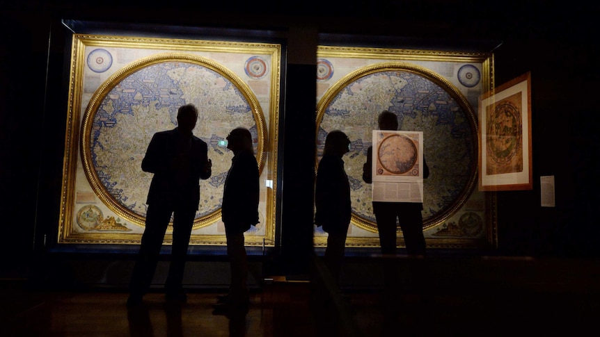 The enormous Map of the world 1448-1453, by Fra Mauro was a favourite among many of the visitors.