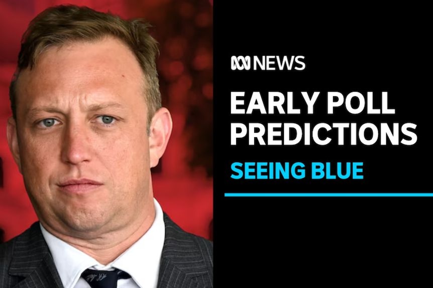 Early Poll Predictions, Seeing Blue: Queensland Premier Steven Miles.