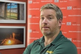 Brendon Grylls in the ABC North West studio, the day after conceding defeat in Pilbara.