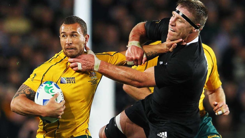 Cooper was harassed by New Zealand defenders and fans alike during the World Cup.