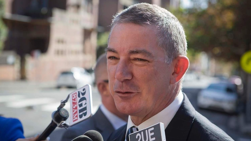 Police whistleblower Peter Fox says the NSW Government is reviewing his barrister's funding.