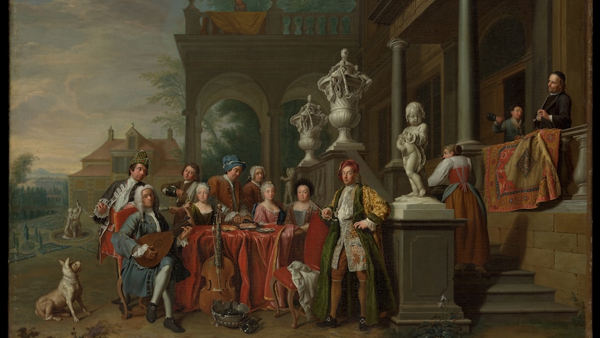A Musical Gathering at the Court at the Court of the Elector Karl Albrecht of Bavaria