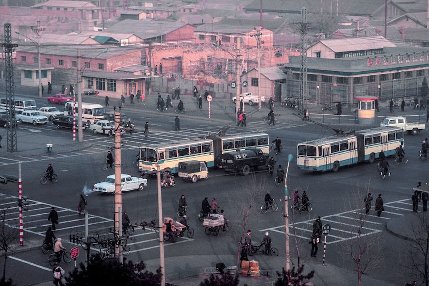 Downtown Beijing in 1985.