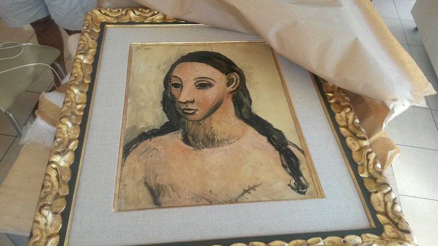 Picasso's Head of a Young Woman seized by French Customs officials