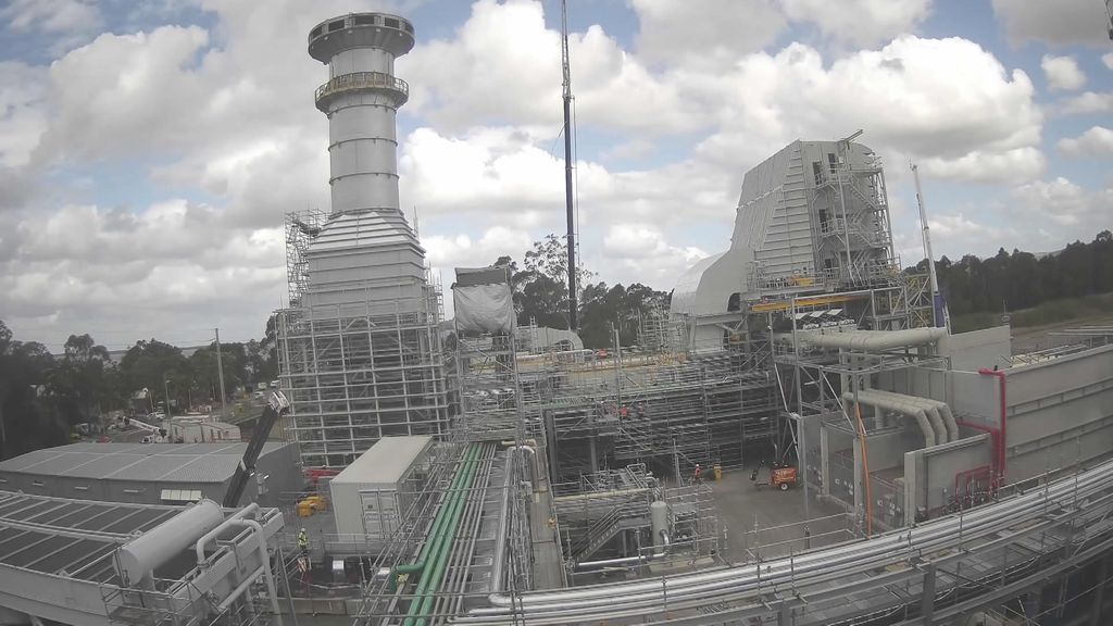 Construction Of The Tallawarra B Power Station Took Two Years. - ABC News