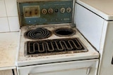 A dirty stove