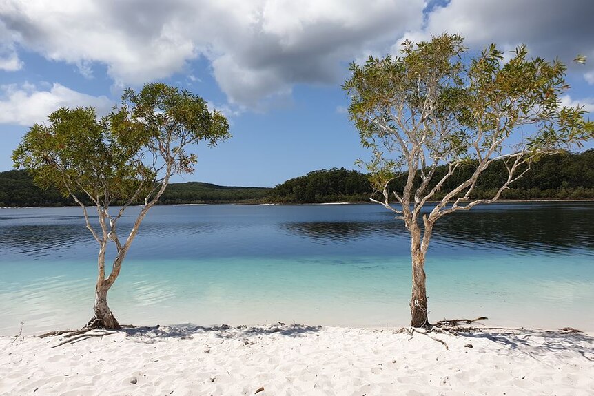 Lake McKenzie on Queensland's Fraser Island
