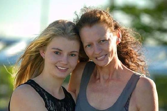 (LtoR) Smiling photo of Makayla and Karin Tritton.