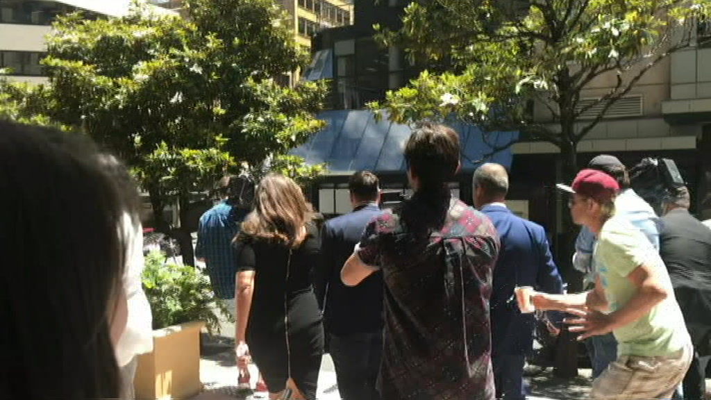 Ben Mccormack Cup Of Spit Thrown At Former Aca Reporter As He Walks Free Over Child Porn Conviction Abc News