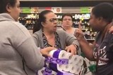 Woolworths scuffle