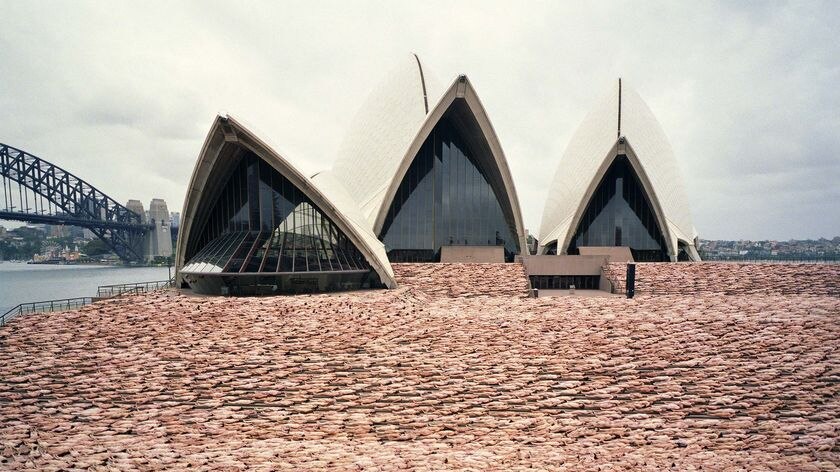 5,000 people from all walks of life cover the Sydney Opera House