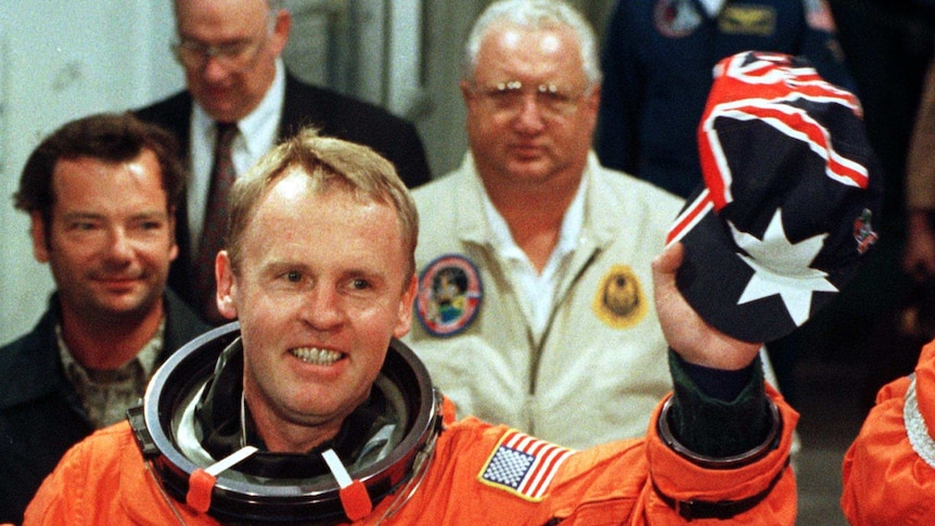 Astronaut Andy Thomas while at NASA