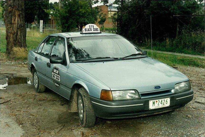 Emanuel Sapountzakis' taxi found abandoned in Boronia
