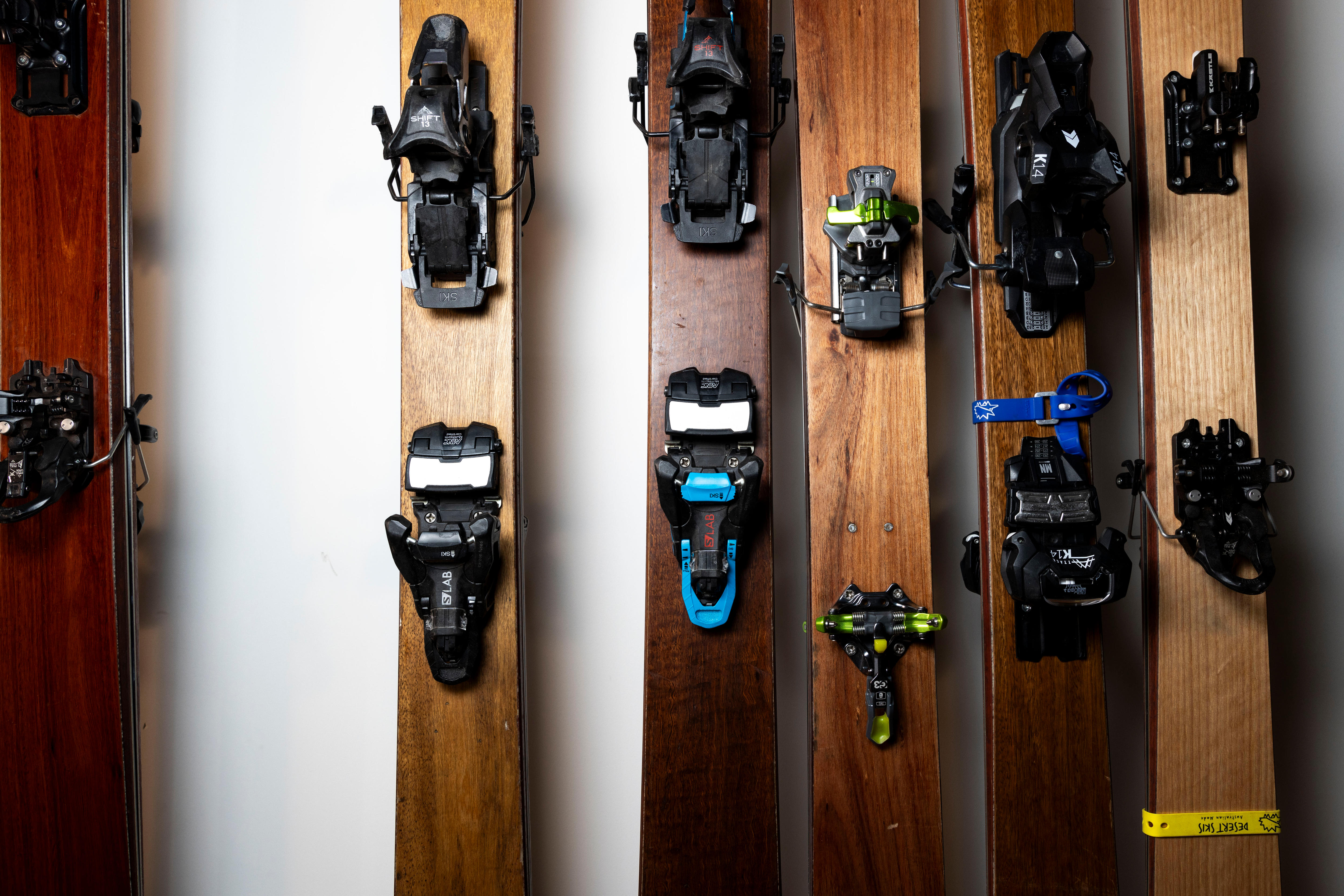 A selection of skis.