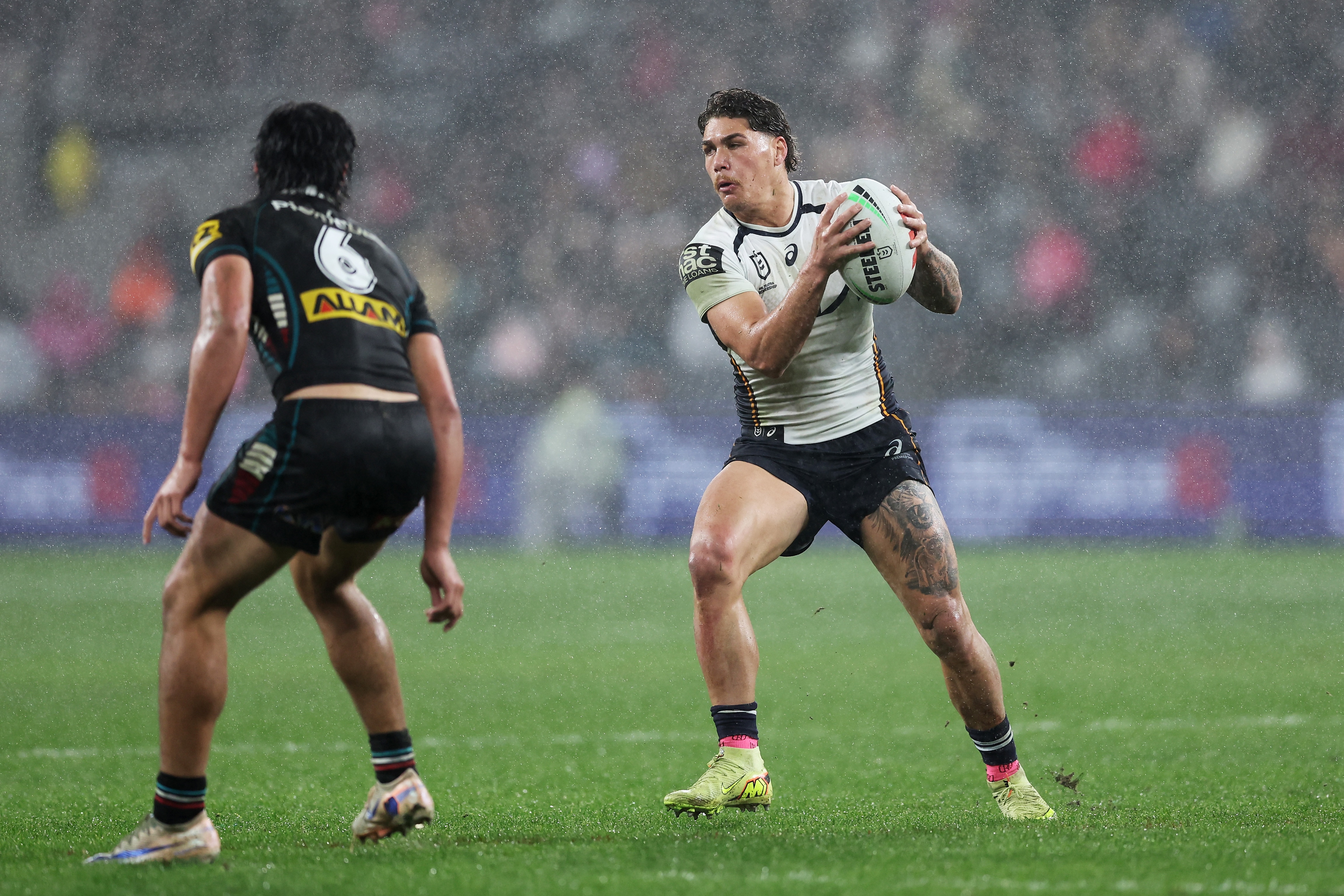 Walsh leads Broncos to 14-12 upset over Panthers