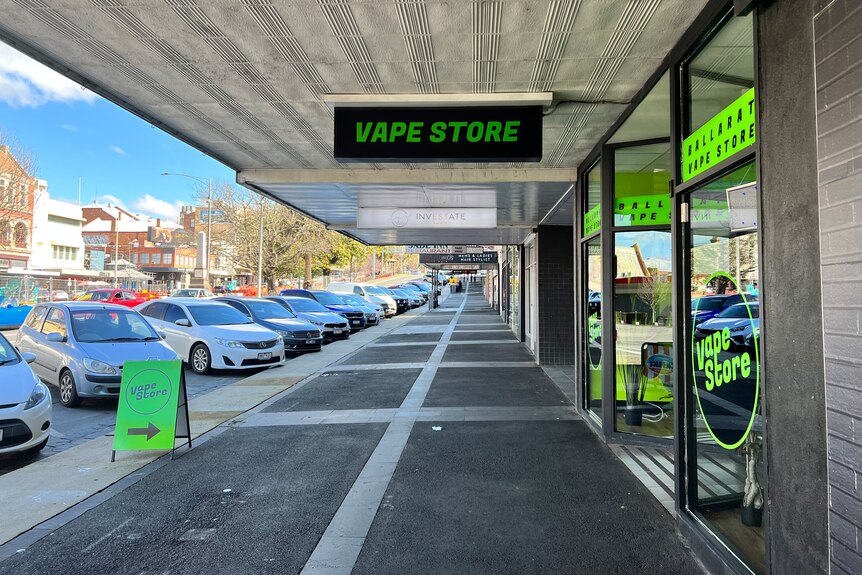 vaping store on sturt street in Ballarat