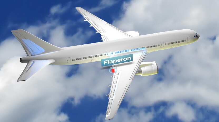 Aircraft flaperon