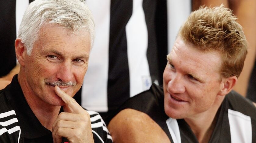 Mick Malthouse and Nathan Buckley