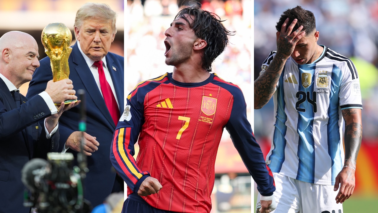 Quick hits: Argentina lose heads in defeat, Trump crashes Spain's party