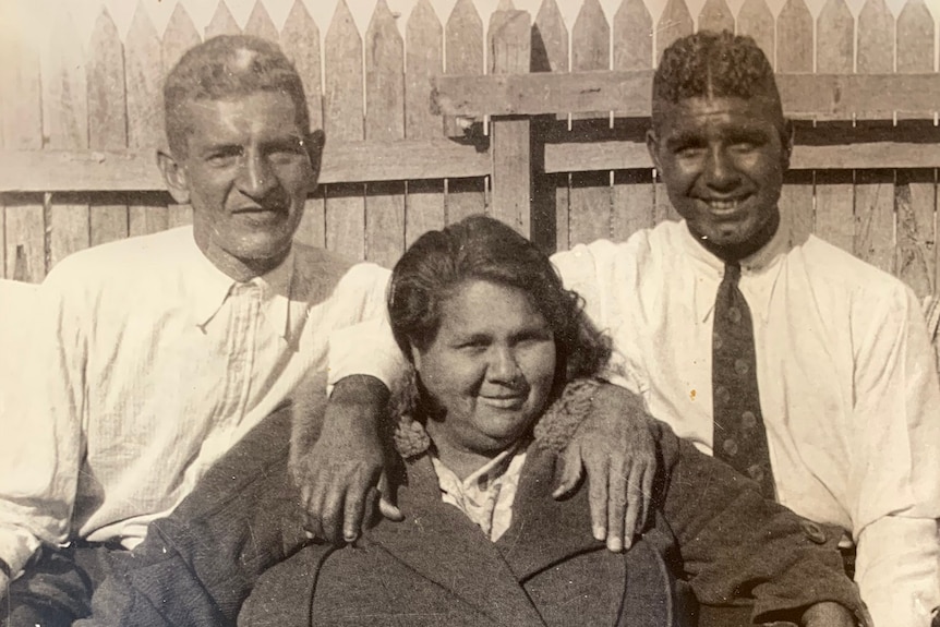 A black and white photo of researcher Steve Kinnane's grandmother Jessie Argyle.