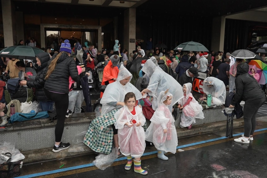 Ponchos at the pageant