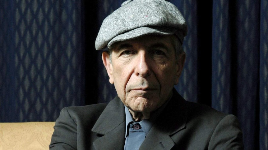 Leonard Cohen poses in Toronto, February 4 2006.