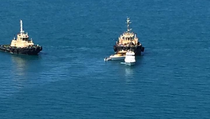 Bowen boat capsize rescue