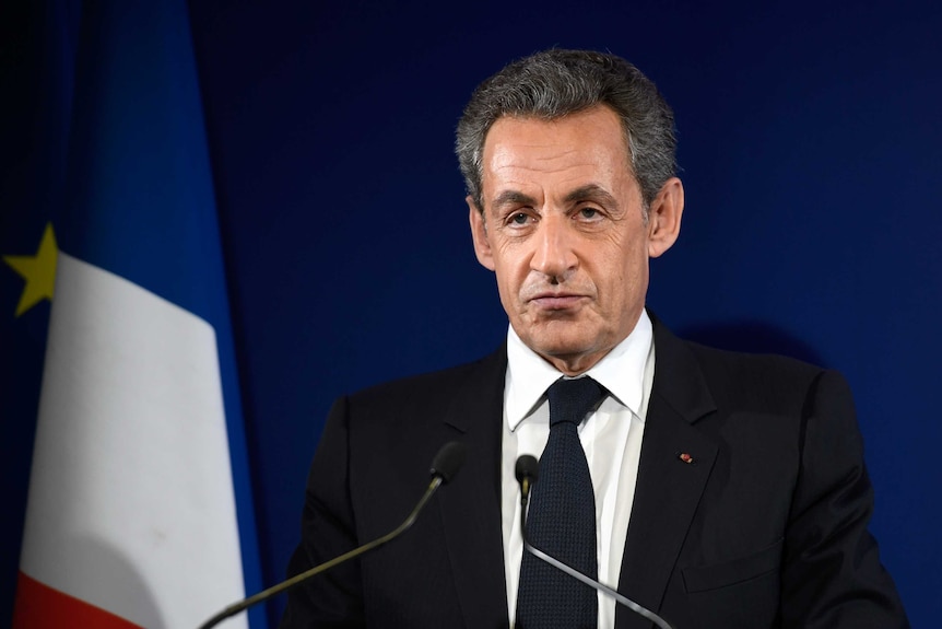 L'ex presidente francese Nicolas Sarkozy.