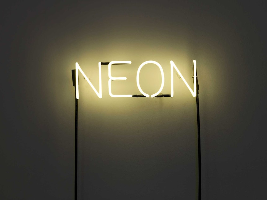 Joseph Kosuth's Neon